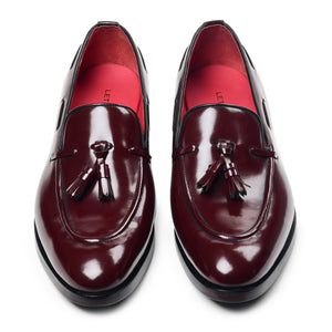 Tassel Loafers - Burgundy