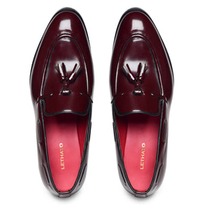 Tassel Loafers - Burgundy