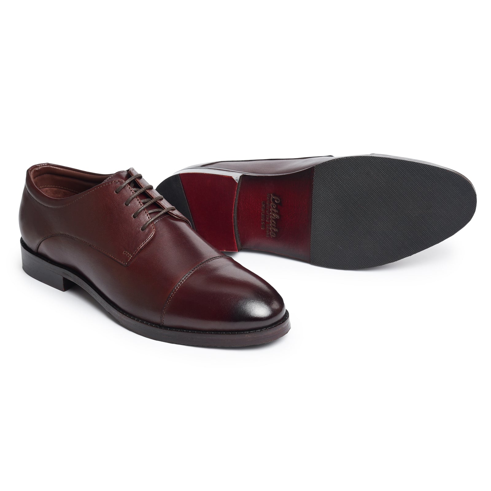 Derby-Schuhe - Braun