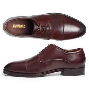 Derby-Schuhe - Braun