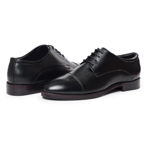Derby Schuhe - Schwarz