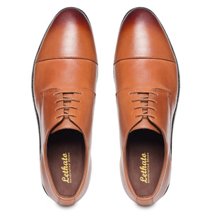 Derby Schuhe - Hellbraun