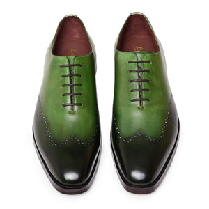 Wholecut Oxfords - Green