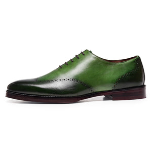 Wholecut Oxfords - Green
