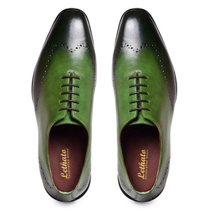 Wholecut Oxfords - Green
