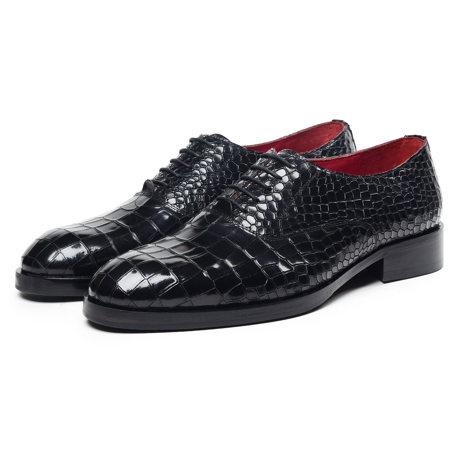 Men's Croc Oxfords - Black