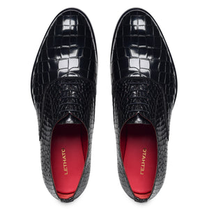 Men's Croc Oxfords - Black