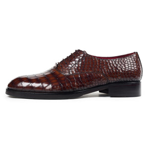 Men's Croc Oxfords - Brown