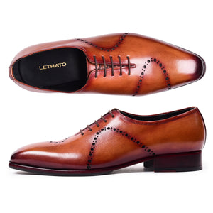 Classic Wholecut Oxford - Tan