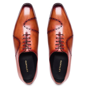 Classic Wholecut Oxford - Tan