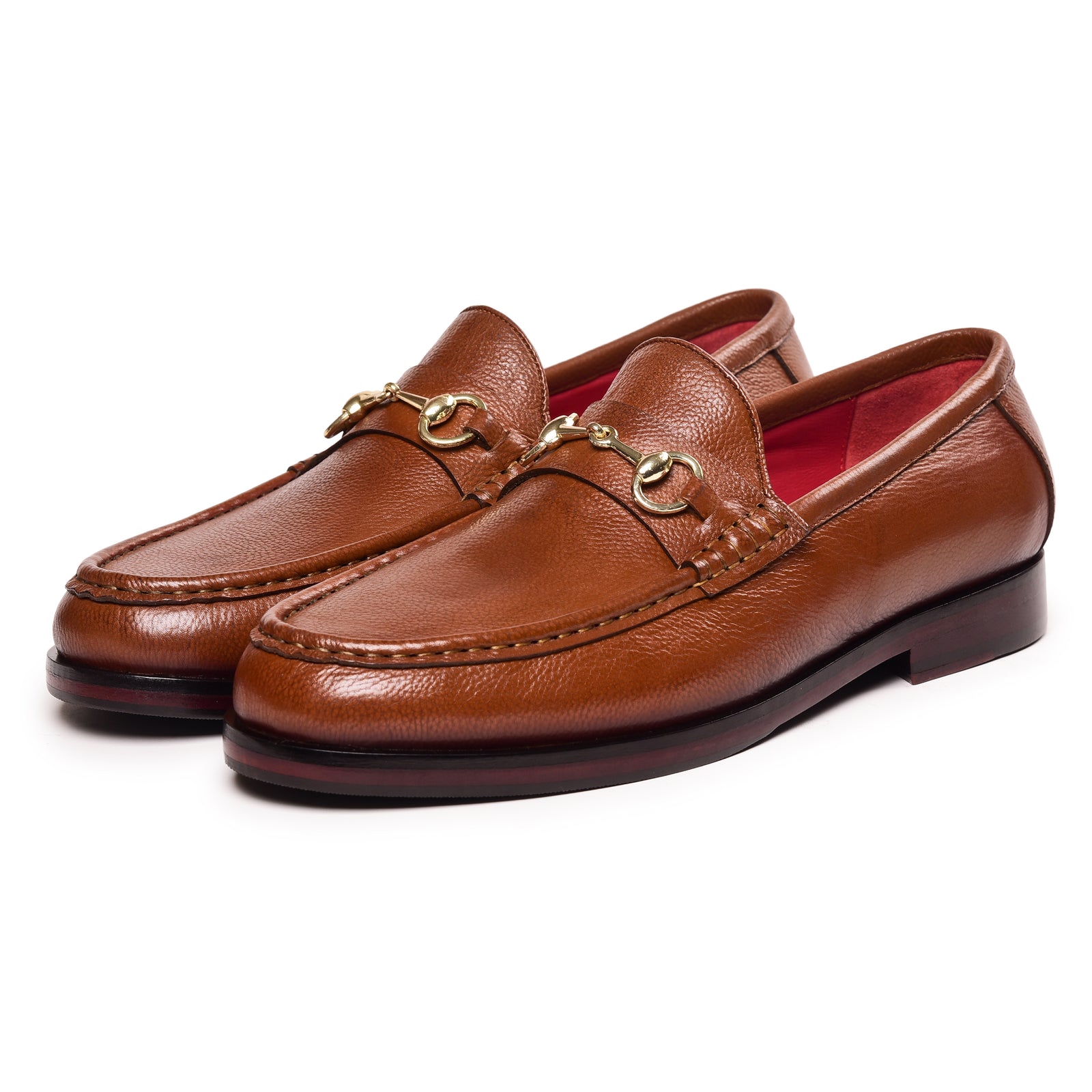 Horsebit Loafers - Tan