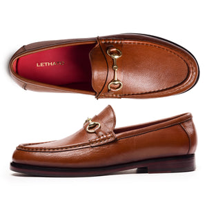 Horsebit Loafers - Tan