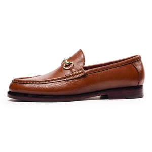 Horsebit Loafers - Tan