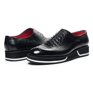 Slip On Designer Sneakers - Croc Black