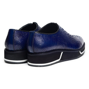 Slip On Designer Sneakers - Croc Navy