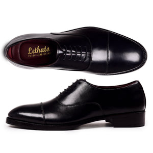 Klassischer Captoe Oxford – Schwarz