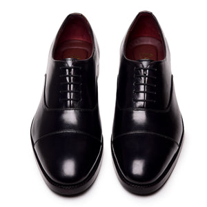 Klassischer Captoe Oxford – Schwarz