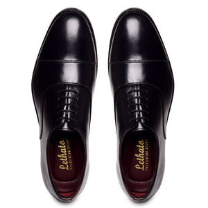 Klassischer Captoe Oxford – Schwarz