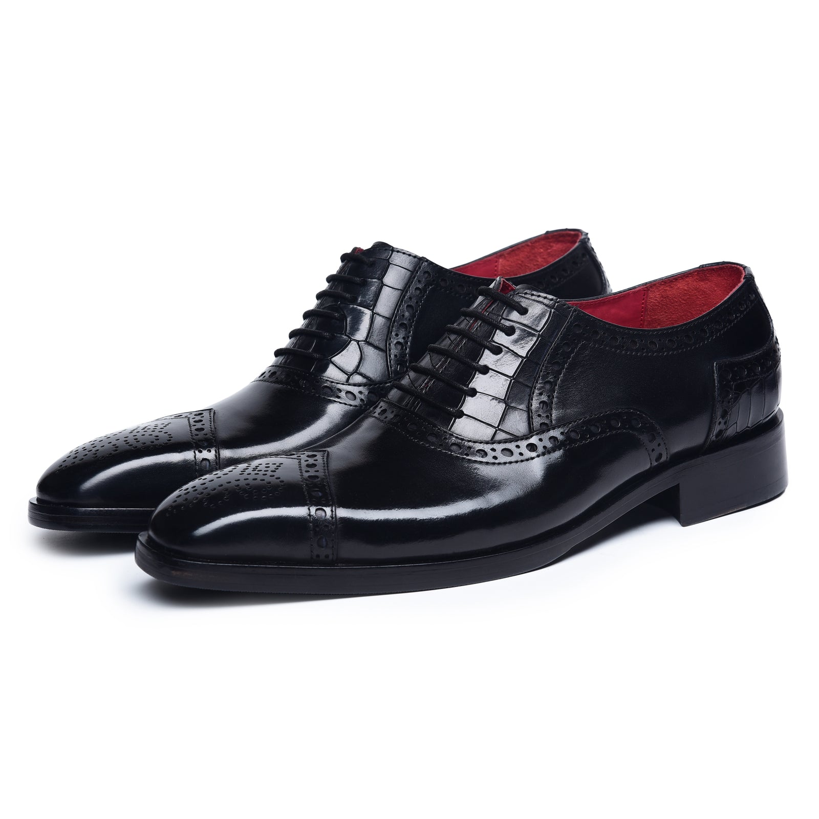 Men's Brogue Oxford - Black