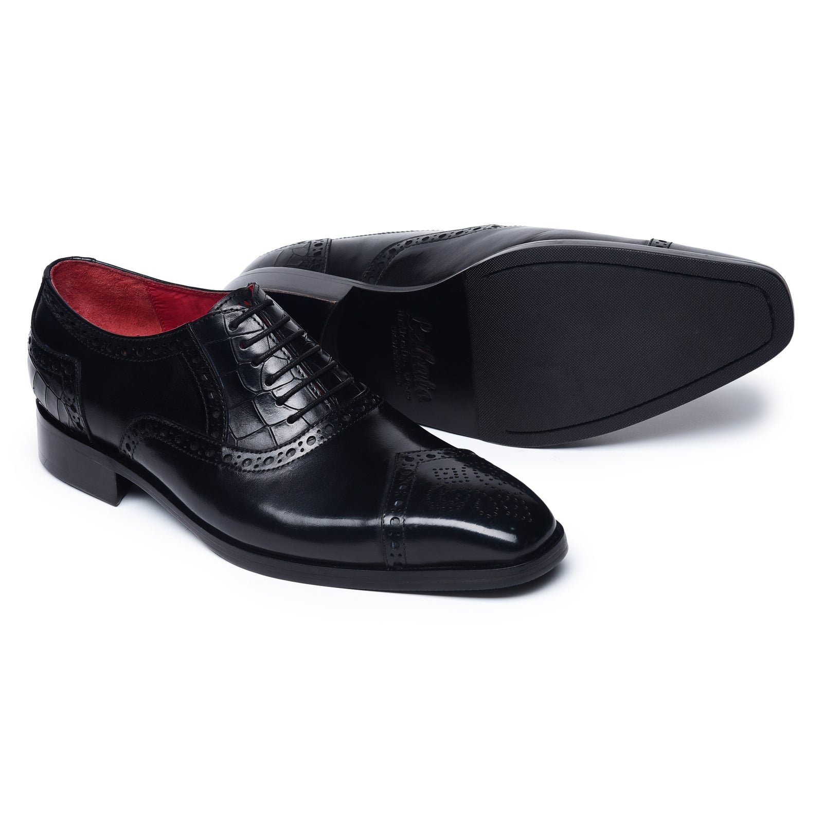 Men's Brogue Oxford - Black