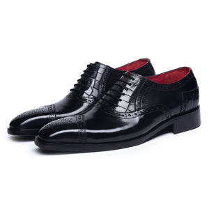 Men's Brogue Oxford - Black
