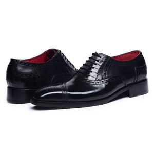 Men's Brogue Oxford - Black