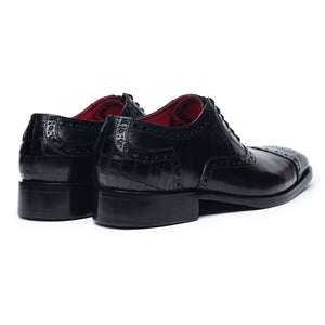 Men's Brogue Oxford - Black