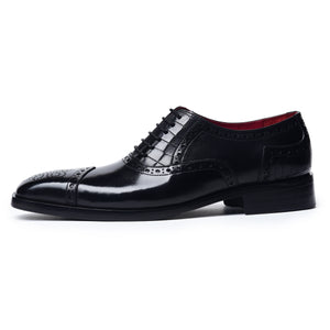 Men's Brogue Oxford - Black