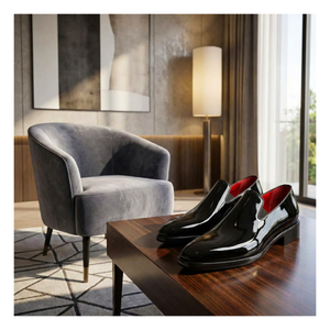 Venetian Loafers - Patent Black