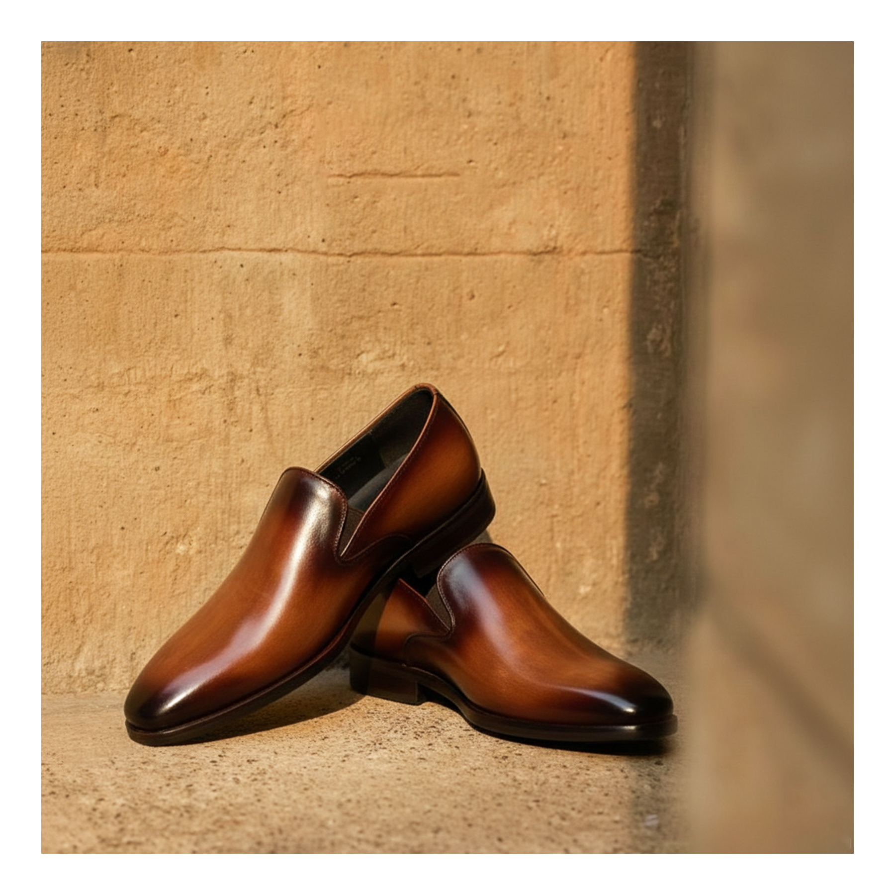 Buy Lethato Venetian Loafers - Tan display picture 2