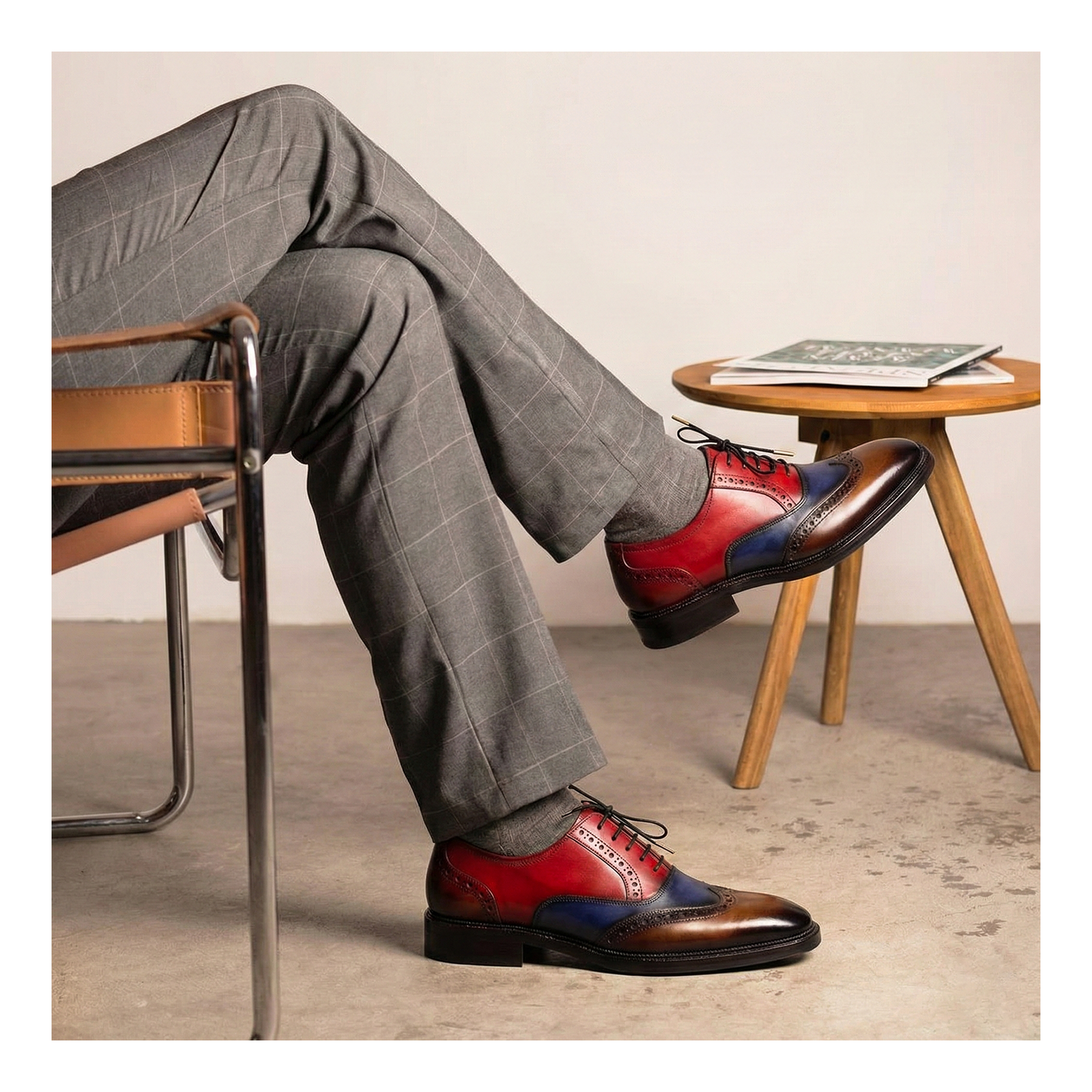 Wingtip Brogue Oxford - Multicolor
