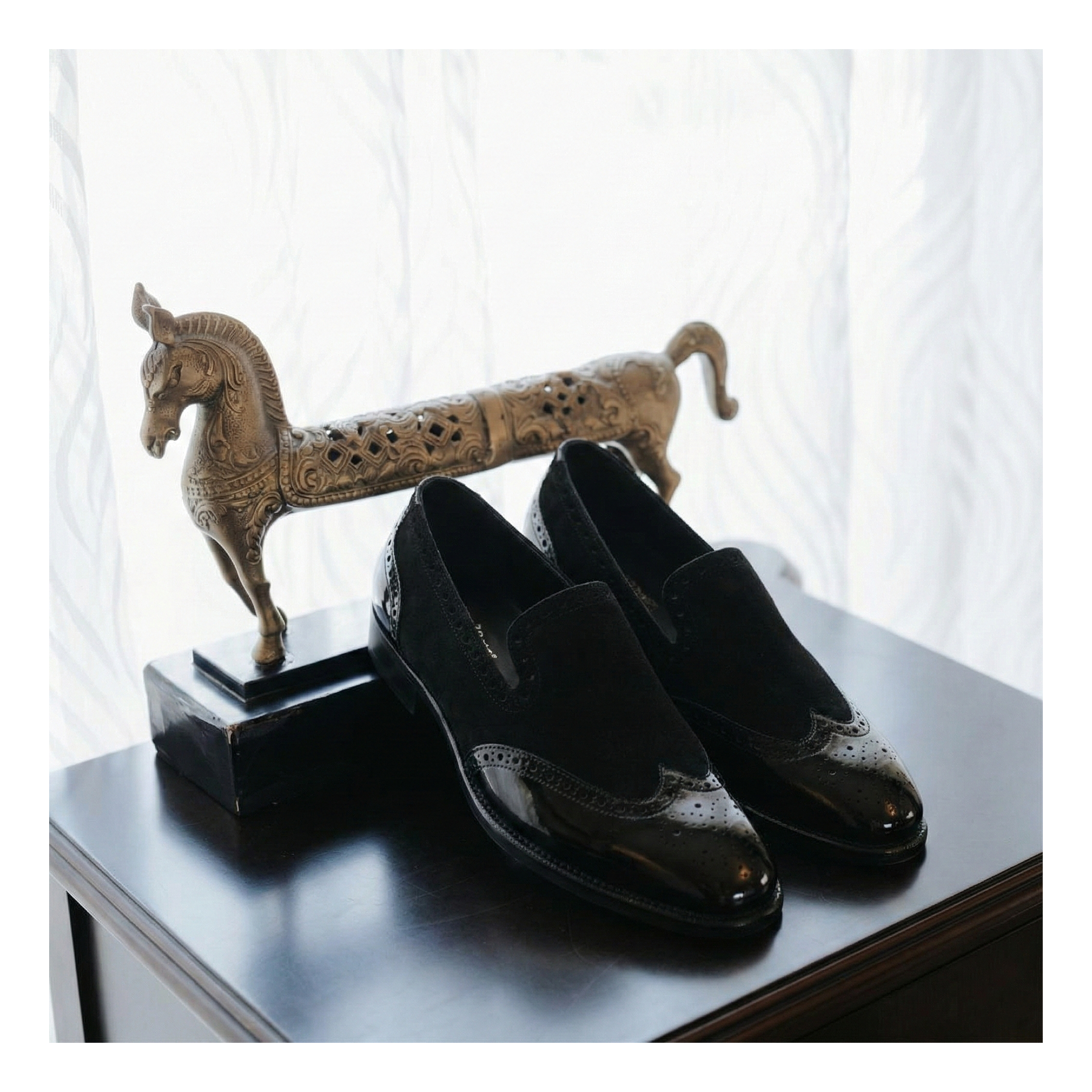 Lauderdale Venetian Loafers Alessandro Mahogany Leather Venetian Loafers main image 3