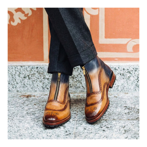 Zipper Boots - Multicolor