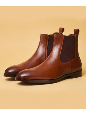 Mens Chelsea Boots- Tan
