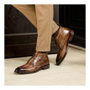 Classic Chukka Boots- Wooden