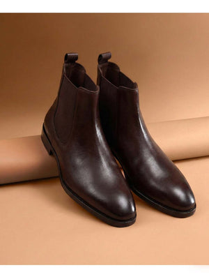 Mens Chelsea Boots- Dark Brown