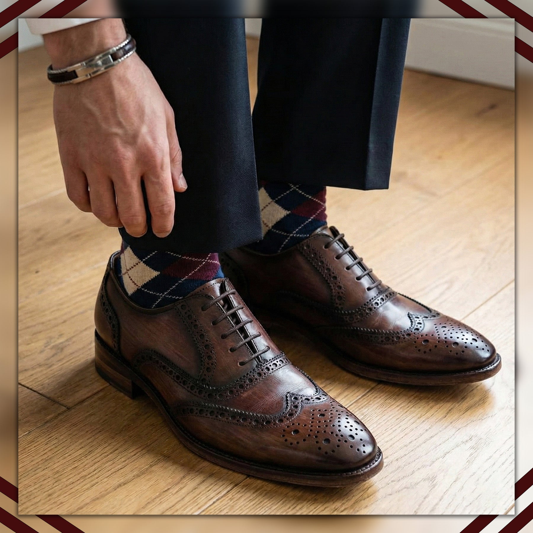 Wingtip Oxford - Brown | Lethato