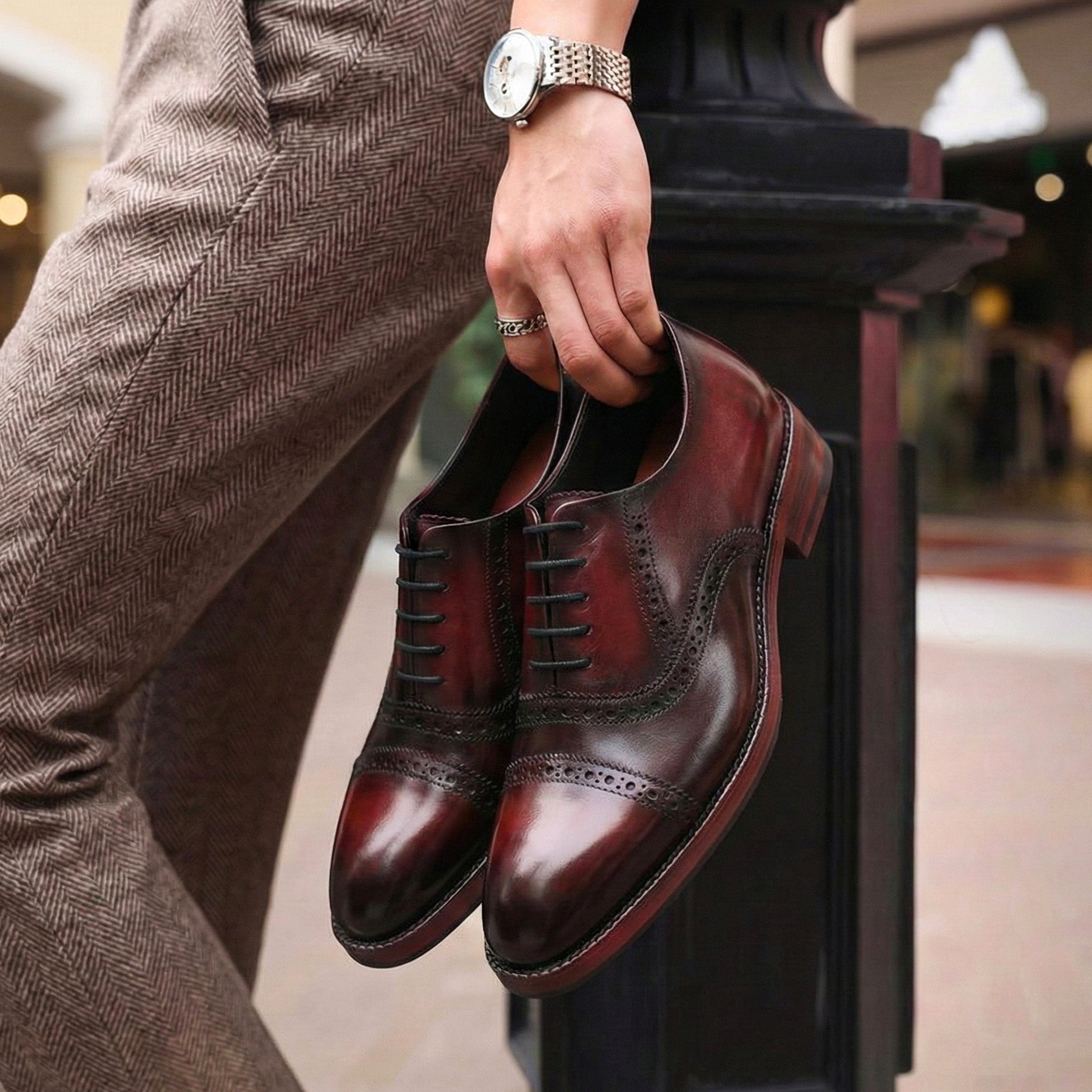 Lethato Classic Captoe Oxford