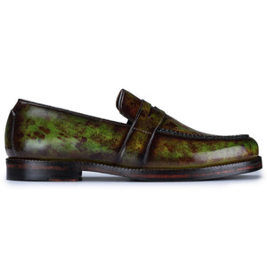 Penny Loafers - Green