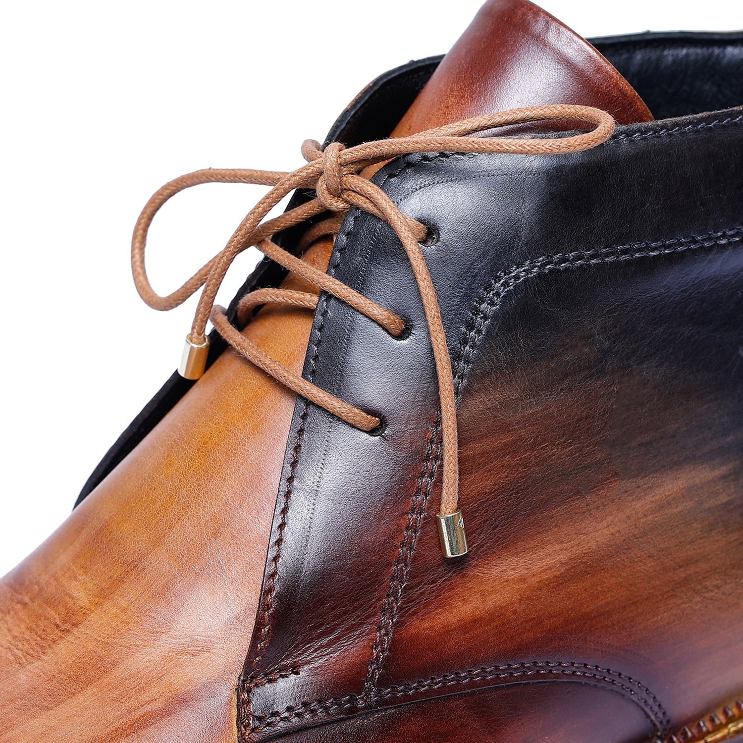 Leather Classic Men's Chukka Boots- Tan by Lethato