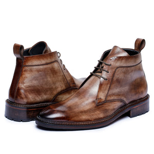 Classic Chukka Boots- Wooden