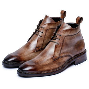 Classic Chukka Boots- Wooden