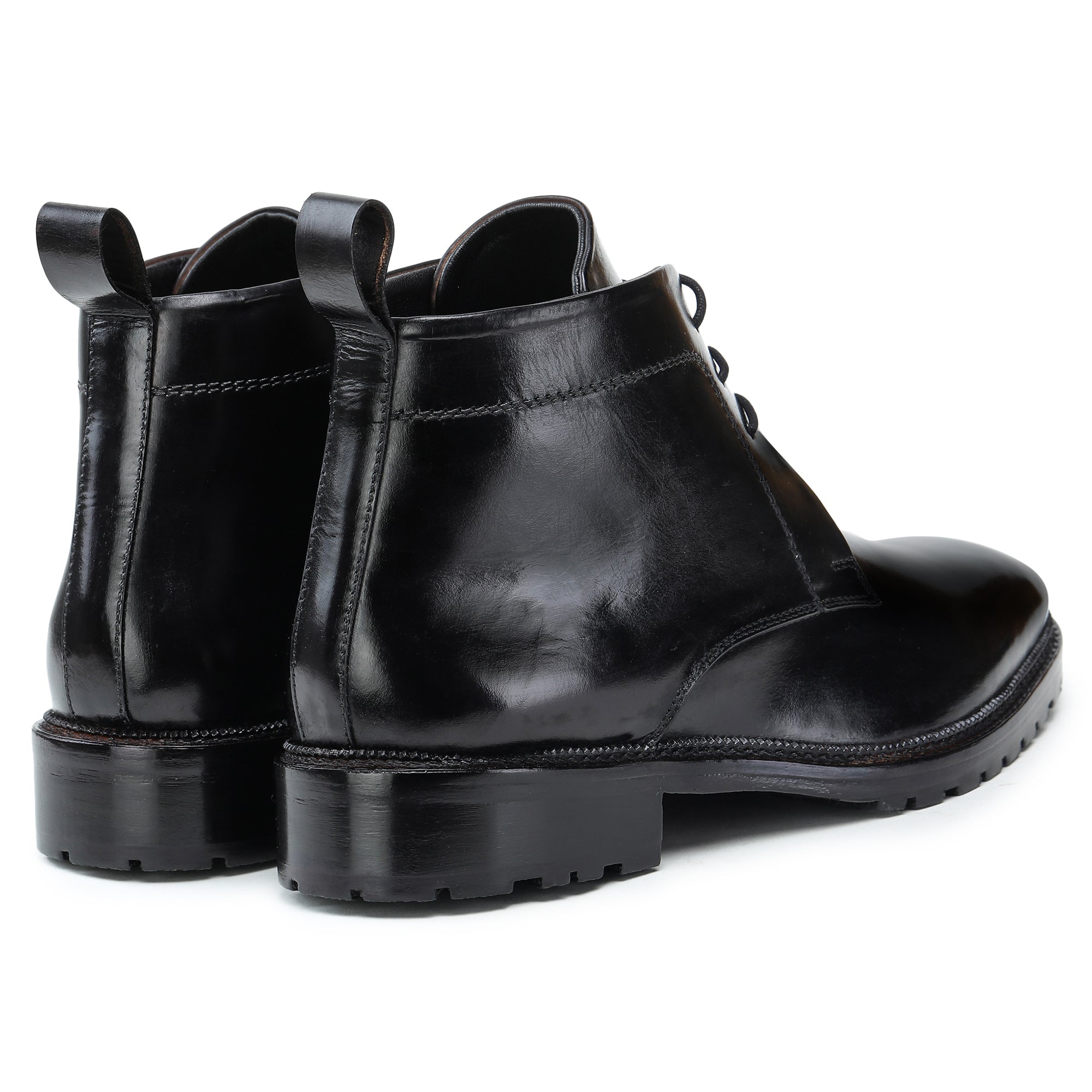 Classic Chukka Boots- Black by Lethato