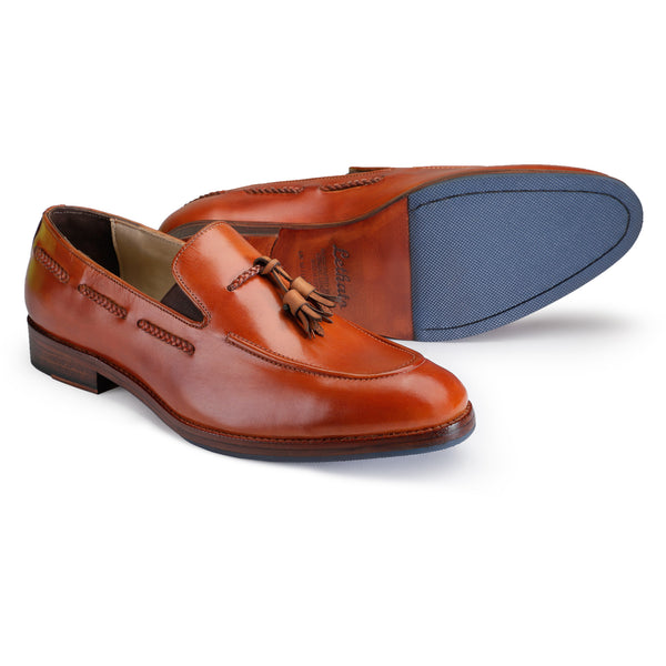 Buy Mens Tassel Loafers - Tan | Lethato