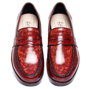 Penny Loafers - Reddish Brown