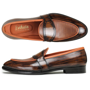 Saddle Loafers - Brown
