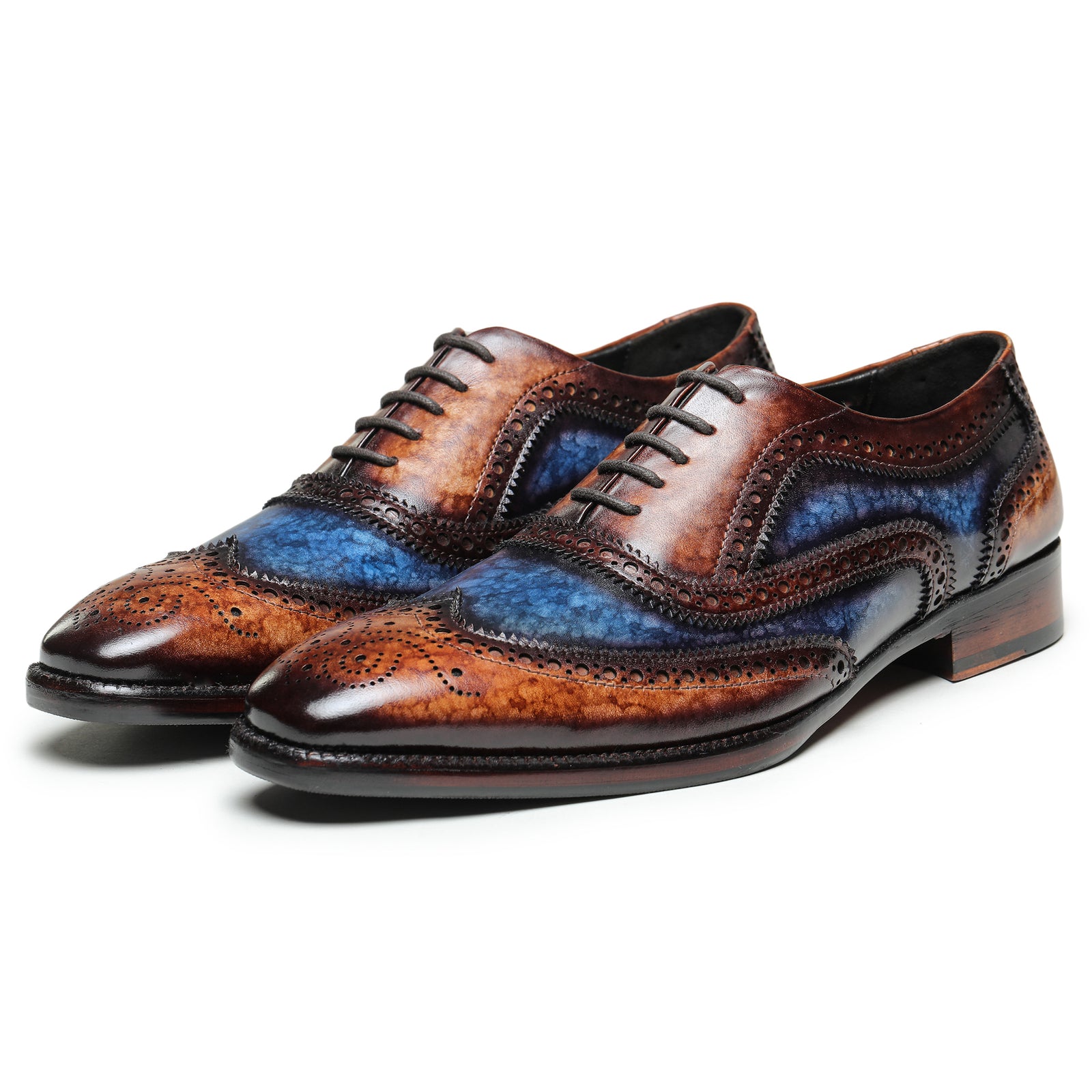 Wholesale Clafskin Leather Luxury Designer Replica Shoes Men